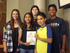 (Front: left to right) Skyline freshman Rohini Mettu