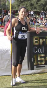 Garrett after winning the championship