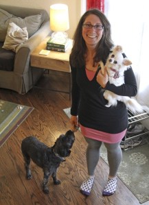 Rebecca Szper holds DD