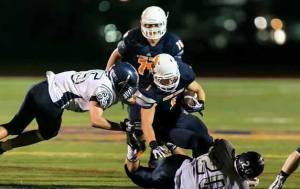 Henry Jarvis (1) and the Crusaders used some late-game heroics to beat visiting Lake City