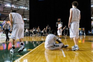 Tough loss - Skyline players Cory Hutsen