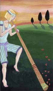 “As the morning sun rises