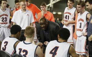 Eastside Catholic Crusaders boys basketball head coach Bill Liley