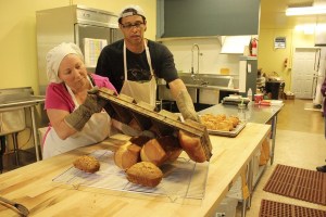 Linda Hays and second baker