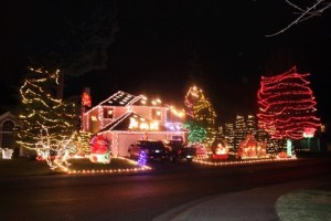 Decked out in the holiday spirit