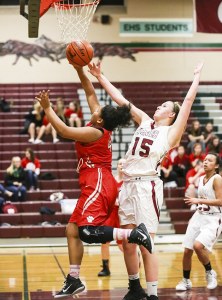 Eastlake senior post player Sarah Priestley