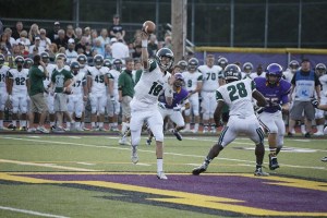 Skyline quarterback Blake Gregory