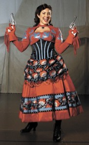 Vicki Noon as Annie Oakley in Village Theatre's 'Annie Get Your Gun.'