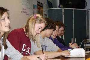 Issaquah High School seniors Kristin Maris