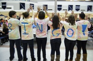 Feeling lucky? Beaver Lake Middle School students Daniel Green