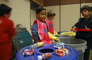 Many local schools and households have developed innovative recycling programs which cut down on the amount of waste we produce.