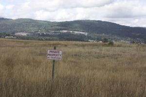 Undeveloped Microsoft property in the Issaquah Highlands