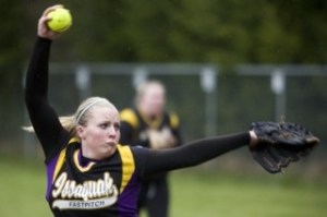 Mikenzie Voves struck out 14 Tahoma batters Monday afternoon