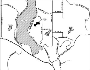 The proposed site for the Chestnut Estates West development.