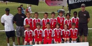 Back Left to right: Assistant coach Raj Mann