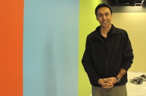 Aman Narula stands in his new Sammamish Positive Ally location set to open June 24.