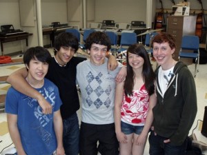 The Eastside Battle of the Bands student organizing team of Andrew Nguyen