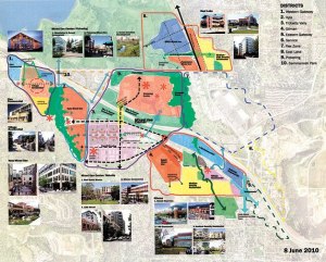 The CIP Advisory Task Force draft plan divides up the valley floor into districts