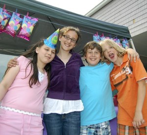 Discovery Elementary School students Courtney Crocker