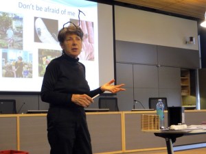 Megan Campbell/staff photoDressed in all black