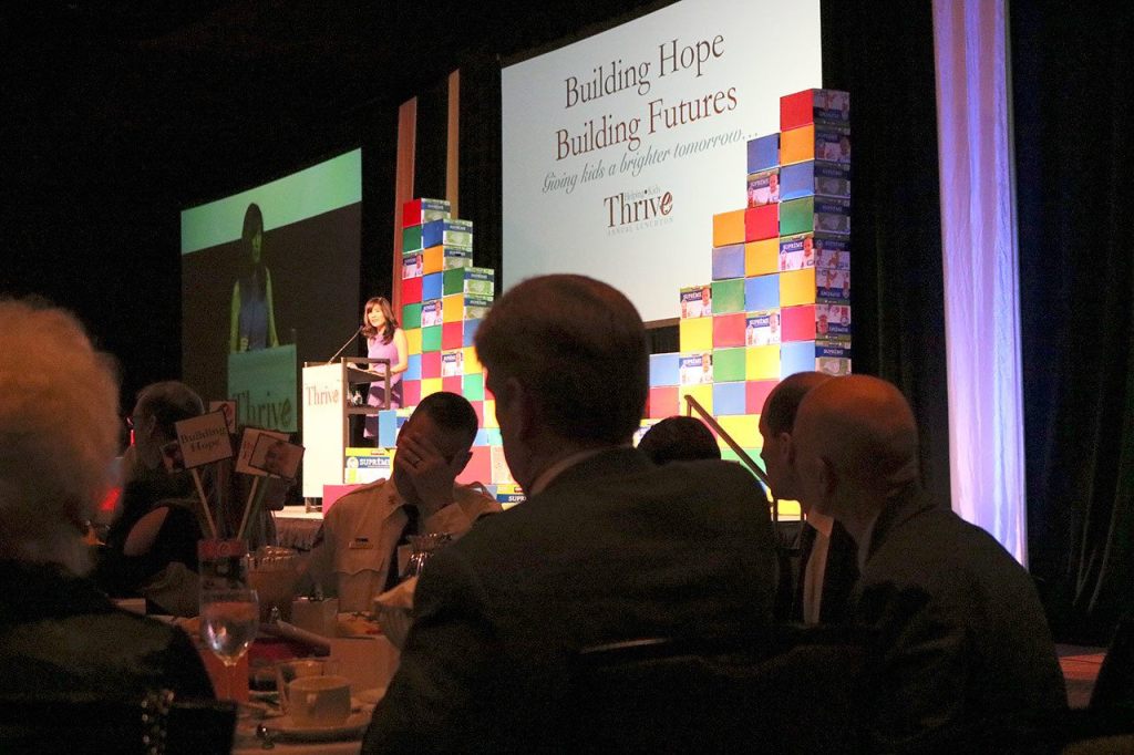 Former First Lady of Washington, Mona Locke, emceed the event. Nicole Jennings/staff photo