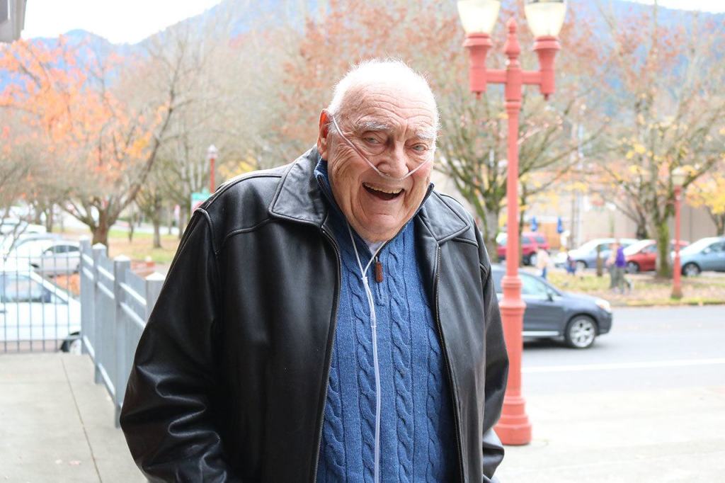Nick Grossi, 91, was wounded during the Battle of the Bulge, which raged between December 1944 and January 1945 in Belgium, Luxembourg and France. Nicole Jennings/staff photo