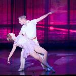 The show includes a variety of styles of dance, with stars Scott and King sharing several of the dances. Photo courtesy of Village Theatre