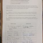 A group of seniors, including Issaquah Mayor Fred Butler, signed a petition to hold a special public meeting before the city takes over on Jan. 1. Nicole Jennings/staff photo