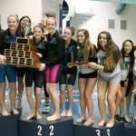 The Skyline girls swim and dive team took home its second straight 4A state championship Saturday at King County Aquatic Center in Federal Way. Joe Livarchik/staff photo.