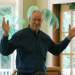 Former ABA and NBA professional basketball player Swen Nater speaks to the Sammamish Chamber of Commerce about how he became a pro player Dec. 15 at Sahalee Country Club. Joe Livarchik/staff photo.