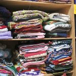 Most of the beddings at EBC are quilted, knitted and crocheted by locals. Nicole Jennings/staff photo