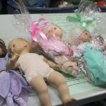 Dolls given to EBC go through a makeover process at a &lsquo;doll spa&rsquo; where they are transformed into appealing toys for youngsters. Nicole Jennings/staff photo