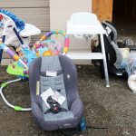 EBC gives out car seats and large packs of clothing with enough garments to last for a week. Nicole Jennings/staff photo