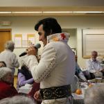 Issaquah Senior Center gets a visit from the King of Rock and Roll
