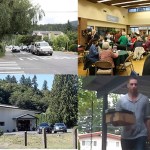 The year in Issaquah was marked by many recurring themes. These included, clockwise from left, the city&rsquo;s traffic problems, the Issaquah Valley Senior Center, a persistent package thief and the water contamination, of which the Eastside Fire and Rescue Property was determined to be the source. Traffic, senior center and EFR photos by Nicole Jennings/staff photo; package thief photo courtesy of Frieda Chan