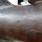 Thanks to the work of Jay and Johani, the area where Finley was damaged is no longer recognizable. Nicole Jennings/staff photo