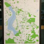 A map of the open spaces around the Sammamish area (image courtesy of the city of Sammamish).