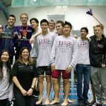 The Issaquah Eagles placed third overall at the 2017 4A boys swim and dive state championships (Joe Livarchik/staff photo).