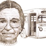 Rosa Parks. Courtesy rendering