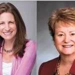 State Reps. Judy Clibborn (right) and Tana Senn represent the 41st District.