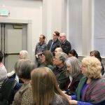 Nicole Jennings/staff photo                                The Issaquah City Hall&rsquo;s Eagle Room was packed with people wanting to hear the statements on the Providence Heights campus.