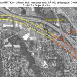 The initial project was slated to include Gilman Boulevard from State Route 900 to the Issaquah Creek, but this has been extended to Front Street North. Photo courtesy of city of Issaquah