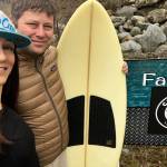 The Hosses plan to break ground on their indoor surfing facility this summer. Photo courtesy of Trisha Hoss