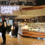 Metropolitan Market&rsquo;s cafe area and coffee bar (Joe Livarchik/staff photo).