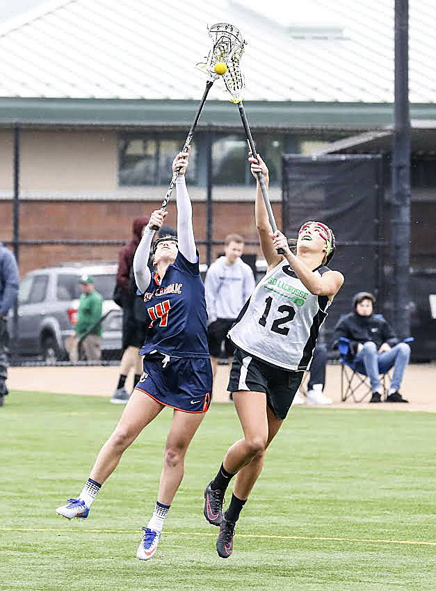 Photo courtesy of Rick Edelman/Rick Edelman Photography                                Issaquah registered a 13-5 victory against the Eastside Catholic Crusaders girls lacrosse team on March 24 at the Skyline Community Fields at Skyline High School. Issaquah player Hannah Meier scored a team-high four goals in the victory. Julia Hepperle also scored three goals for Issaquah as well. Eastside Catholic&rsquo;s Carlin Reilly scored a team-high four goals in the loss. Issaquah improved to 3-0 with the victory while Eastside Catholic dropped to 3-1.