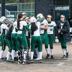 Photo courtesy of Rick Edelman/Rick Edelman Photography                                The Skyline Spartans softball team nabbed a 2-1 victory against the Monroe Bearcats in a non-league game on March 20. Skyline pitcher Caroline Bowman, who pitched a complete game against the Bearcats, connected on two-run home-run in the bottom of the sixth inning. Bowman was mobbed by her teammates at the plate following her dramatic home-run. The Spartans improved their overall record to 3-0 courtesy of a 18-2 victory against the Bothell Cougars on March 21.
