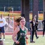 Skyline girls track team defeats Inglemoor in KingCo matchup