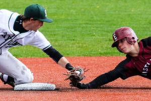 Wolves earn comeback win against Spartans on the diamond