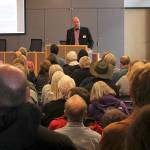 Residents pack into city hall for the latest on the East Lake Sammamish Trail segment 2B