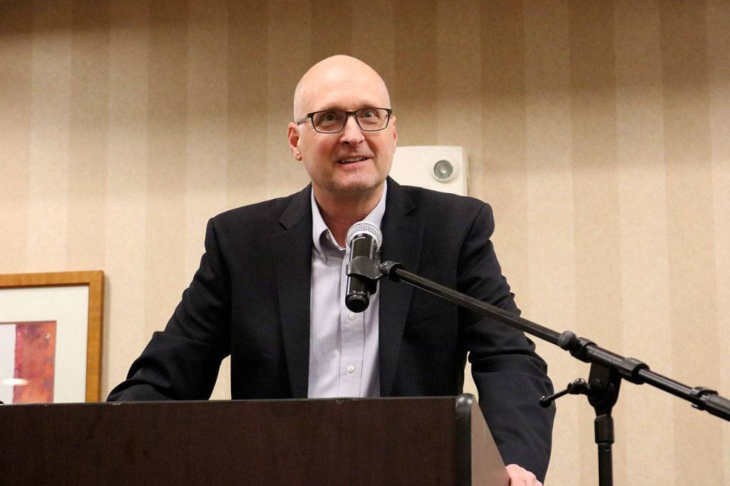 Public Education Advocate of the Year Award winner Doug Jones. Nicole Jennings/staff photo